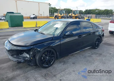 2025 Honda Civic Sport from USA, damaged, VIN 2HGFE2F54SH538744